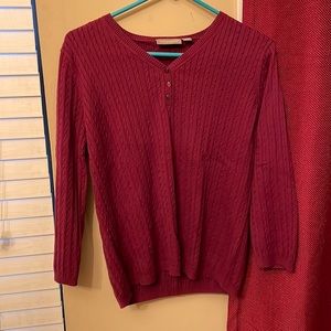 Maroon Sweater